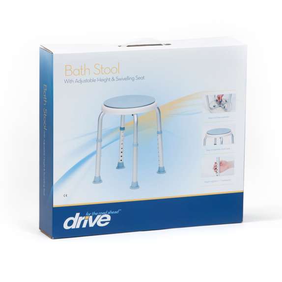 Bath Stool with Rotating Seat