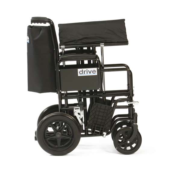 Bariatric Steel Transport Chair