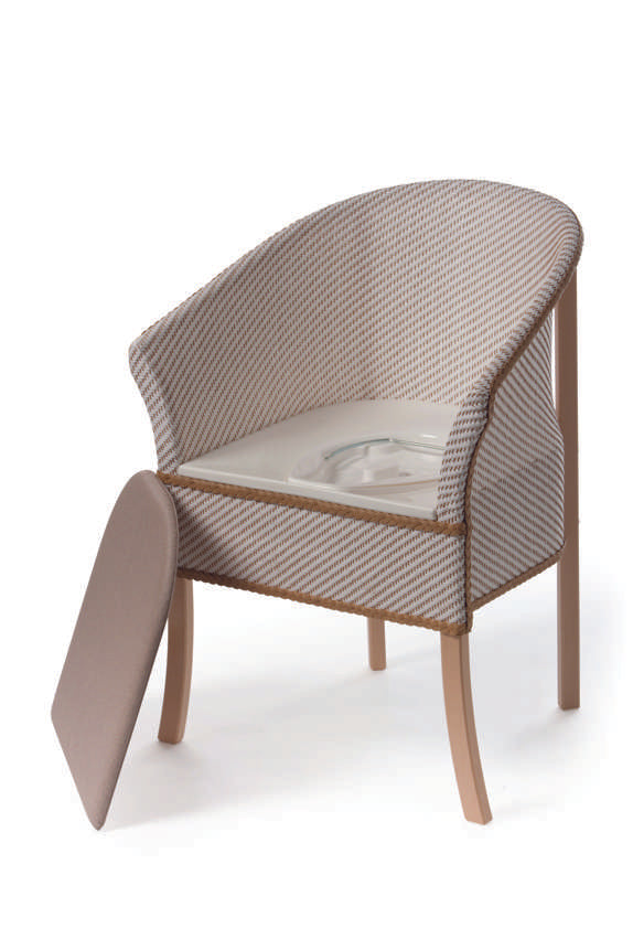 Basket Weave Commode