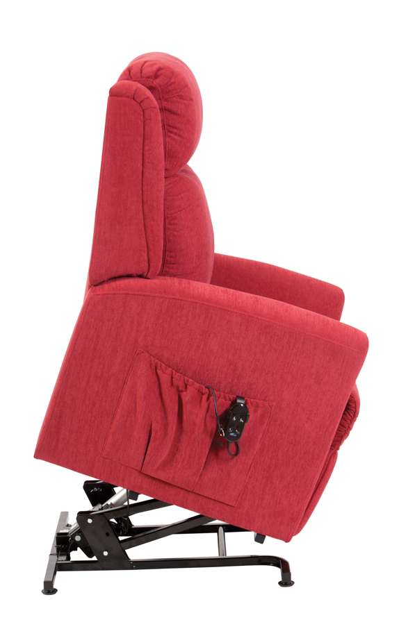 Memphis Petite Riser Recliner - Berry