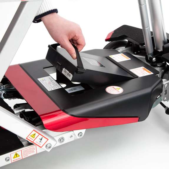 AutoFold Elite Scooter - Red