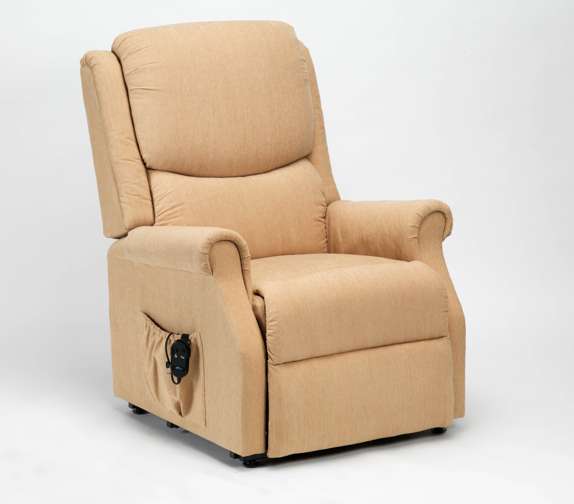 Indiana Petite Riser Recliner - Biscuit