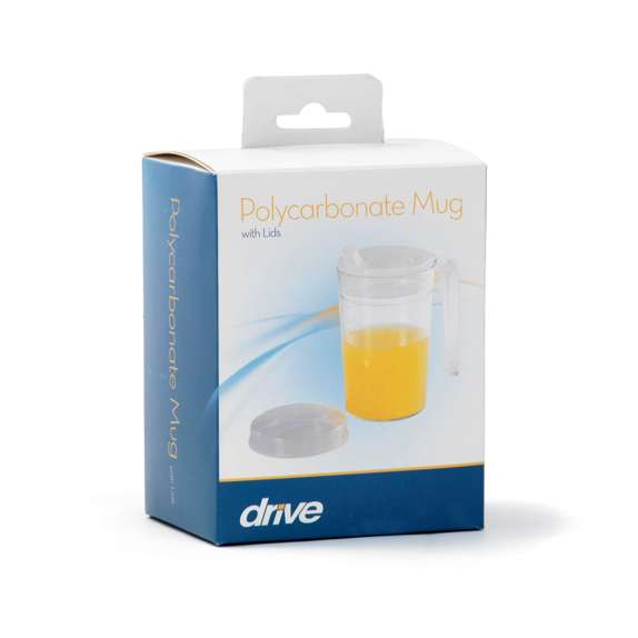 Polycarbonate Mug with Two Lids