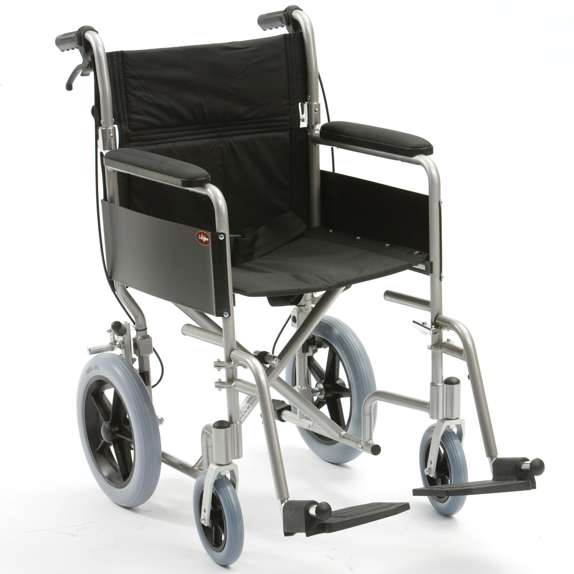Lightweight Aluminium Wheelchair 18 Inch - Transit