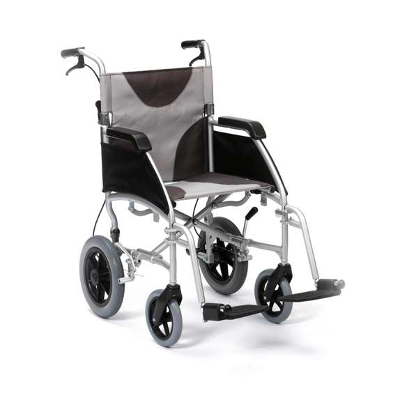 Ultra Lightweight Aluminium Transit Wheelchair 17 Inch