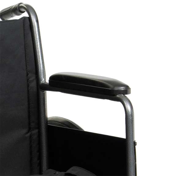 Silver Sport with Half Fold Back Wheelchair 18 Inch