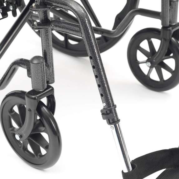 Silver Sport with Half Fold Back Wheelchair 18 Inch