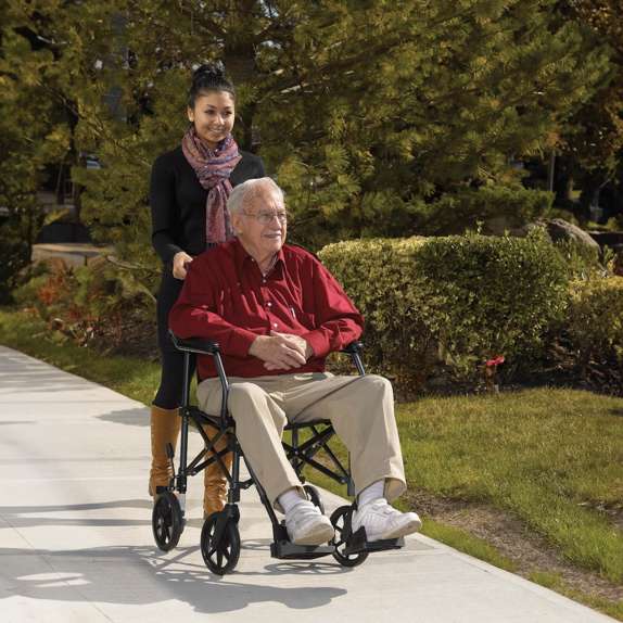 TraveLite Aluminium Transport Chair