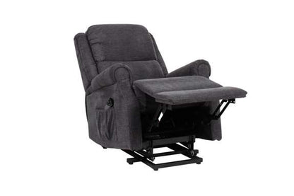Nashville Single Motor Riser Recliner - Graphite Grey