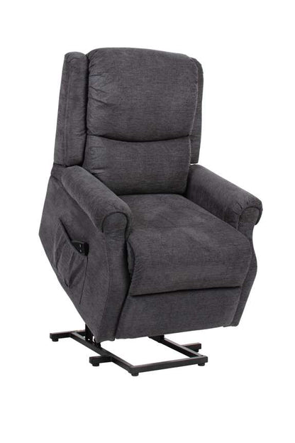 Nashville Single Motor Riser Recliner - Graphite Grey
