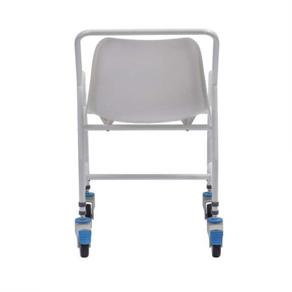 Tilton Mobile Adjustable Height Shower Chair + 4 Brakes