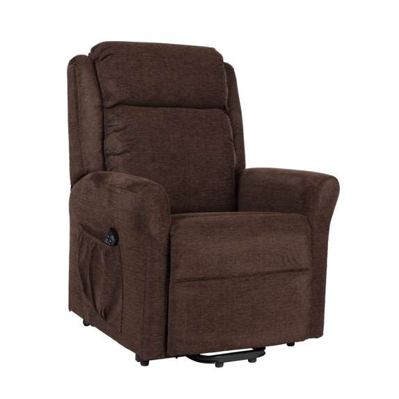 Maryville Dual Motor Riser Recliner - Chocolate Brown