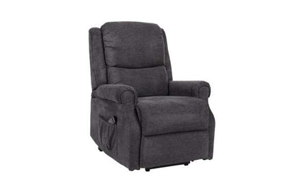 Nashville Single Motor Riser Recliner - Graphite Grey
