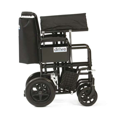 Bariatric Steel Transport Chair