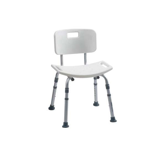 Deluxe Aluminium Adjustable Bath Bench With Back
