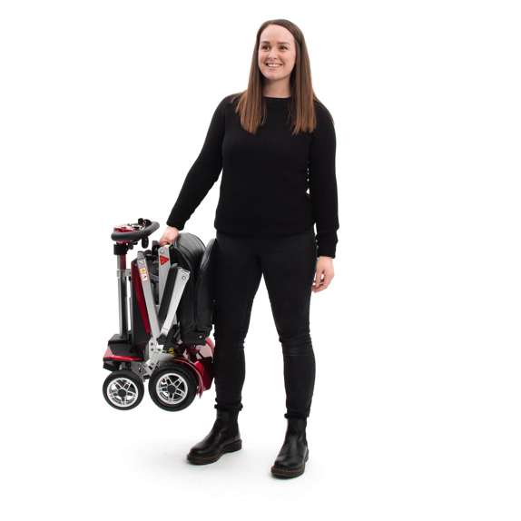 AutoFold Elite Scooter - Blue