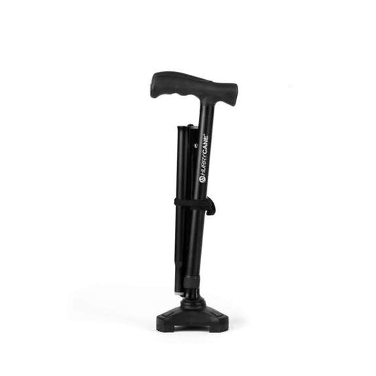 HurryCane Comfort Edition Folding Cane - Black
