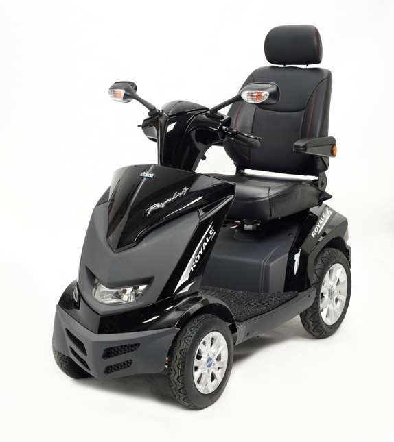 Royale 4 Wheel Scooter - Black