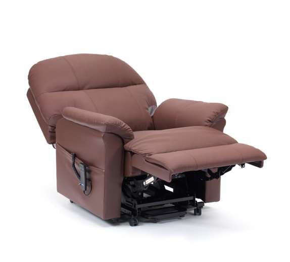 Lars Dual Motor Riser Recliner - Burgundy