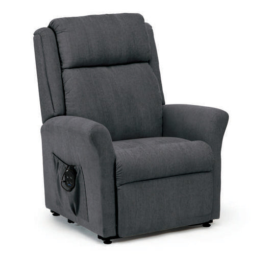 Memphis Petite Riser Recliner - Charcoal