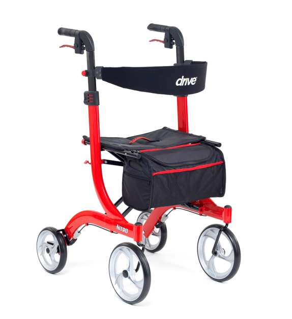 Nitro Rollator Tall - Red