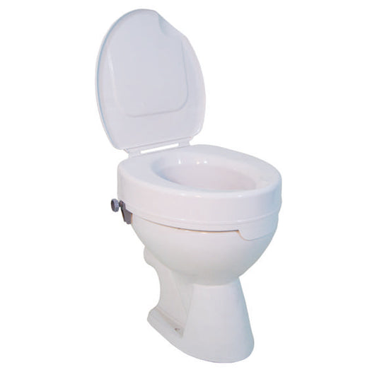 Ticco 2G Raised Toilet Seat with Lid 10cm