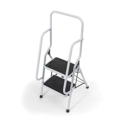 2 Step Safety Ladder with Handrail