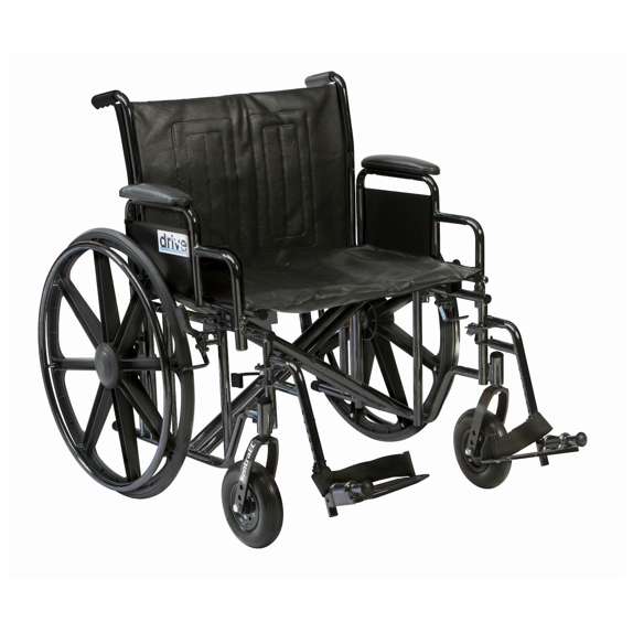 Sentra Self Propel Wheelchair with Drum Brakes 22 Inch
