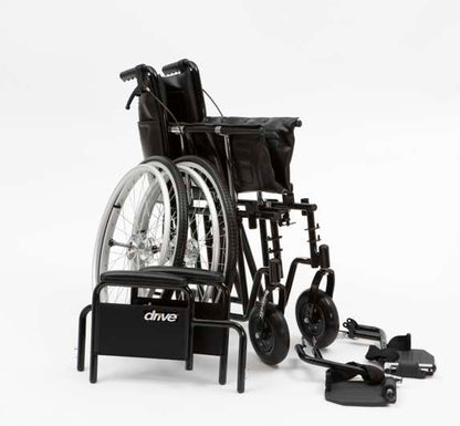 Sentra Self Propel Wheelchair with Drum Brakes 24 Inch