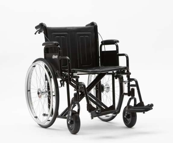 Sentra Self Propel Wheelchair with Drum Brakes 24 Inch