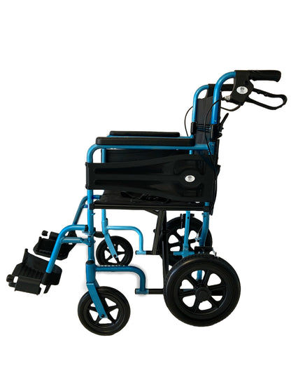 Vantage Transit Wheelchair in Teal