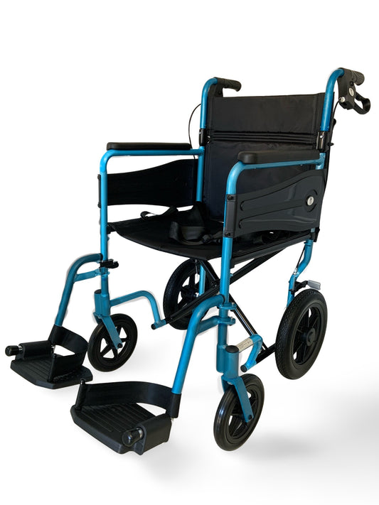 Vantage Transit Wheelchair in Teal