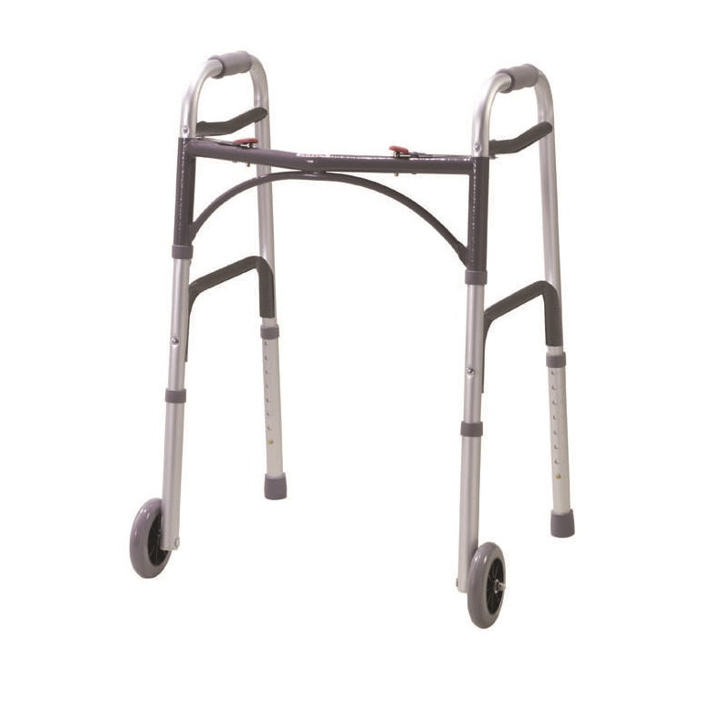 Folding Walking Frame With Wheels